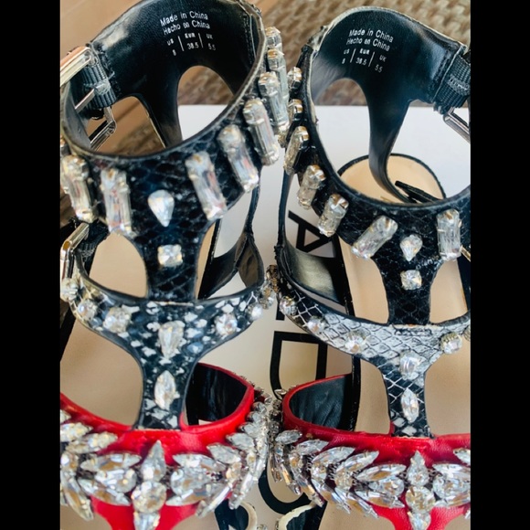 Aldo Brari Embellished Gladiator sandals - Picture 4 of 4